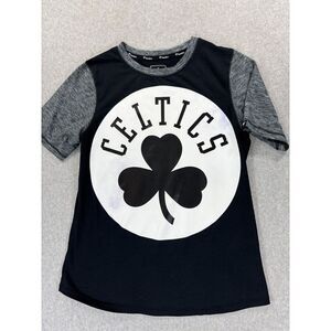 Fanatics Celtics Black and Gray Short Sleeve Tee